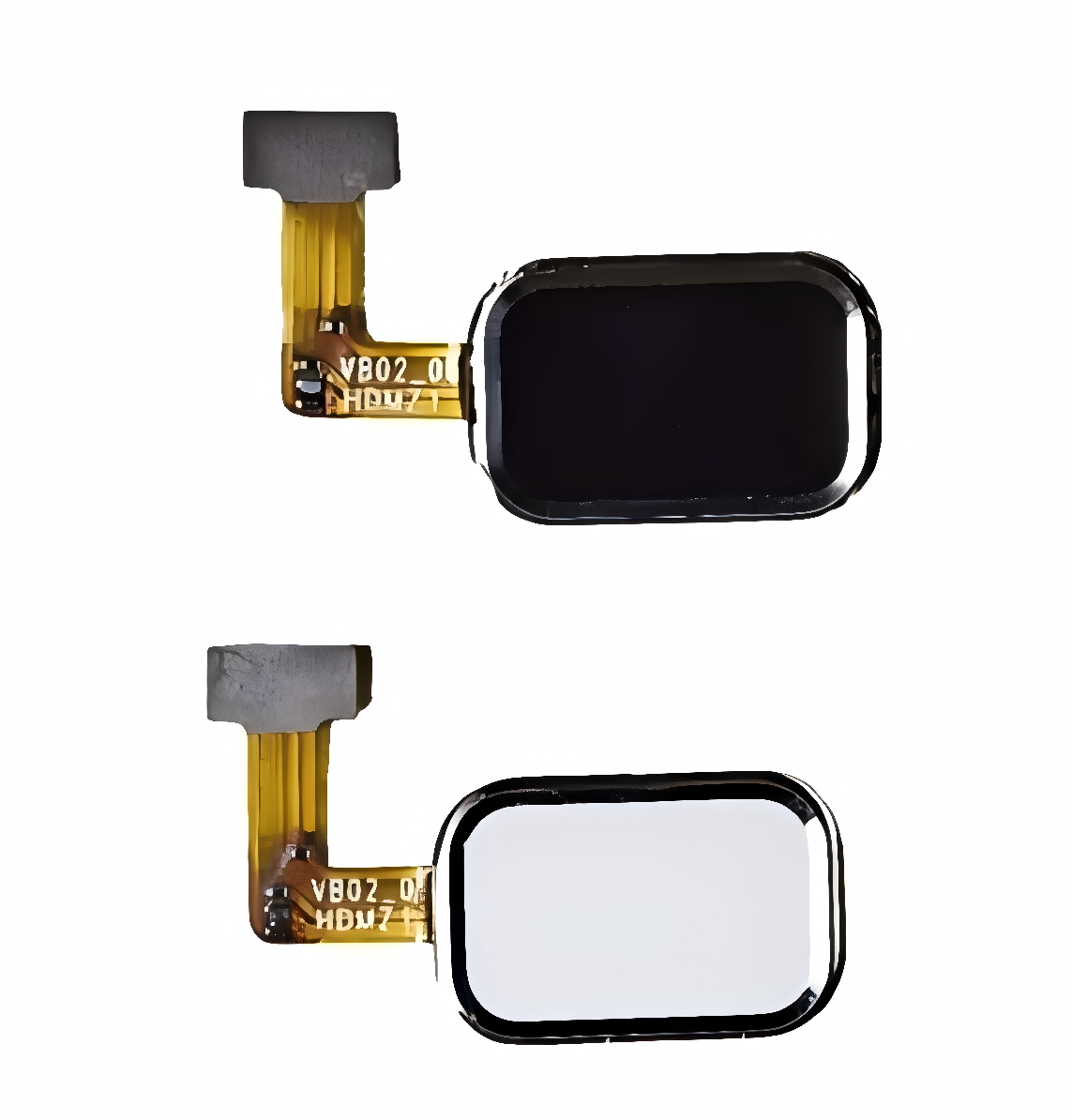 指纹模组底座<br>钢片与硅胶粘接